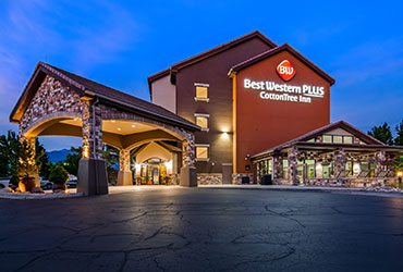 Exterior Picture of the Best Western Plus CottonTree Inn Sandy